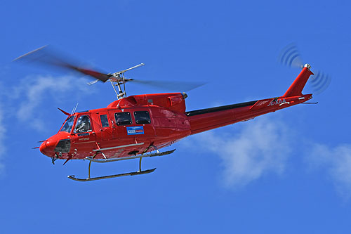 Hélicoptère Bell 212 OE-XAA d'HELI AUSTRIA