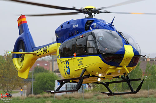 Hélicoptère secours H145 EC-MOT SESCAM Espagne