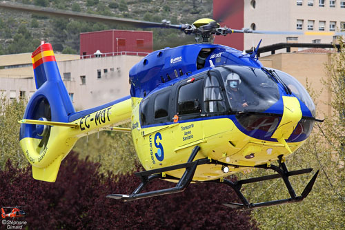 Hélicoptère secours H145 EC-MOT SESCAM Espagne