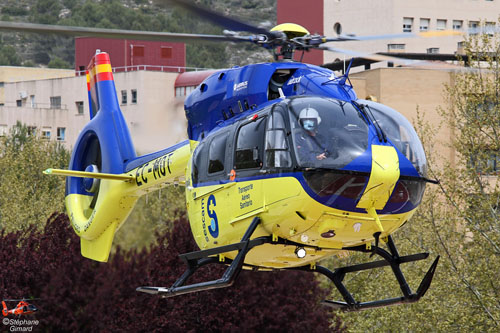 Hélicoptère secours H145 EC-MOT SESCAM Espagne