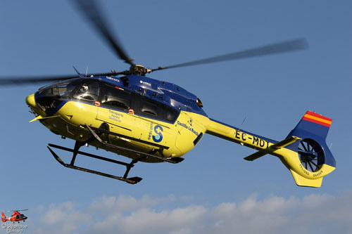 Hélicoptère secours H145 EC-MOT SESCAM Espagne