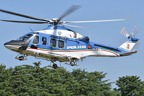 Hélicoptère AW139 PS116 Polizia