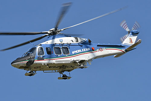 Hélicoptère AW139 PS116 Polizia