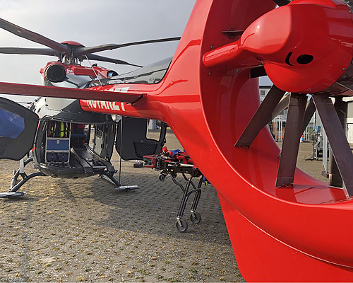 Hélicoptère H145 D-HJLB Johanniter Luftrettung