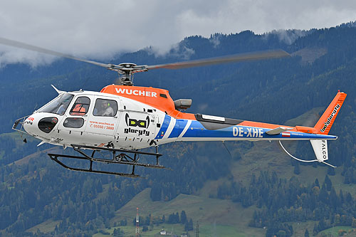 Hélicoptère AS350 B3 Ecureuil OE-XHE WUCHER