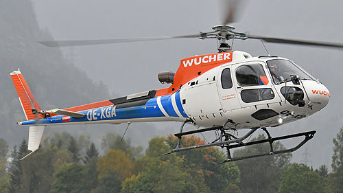 Hélicoptère AS350 B3 Ecureuil OE-XGA WUCHER