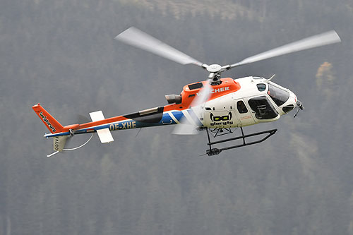 Hélicoptère AS350 B3 Ecureuil OE-XHE WUCHER