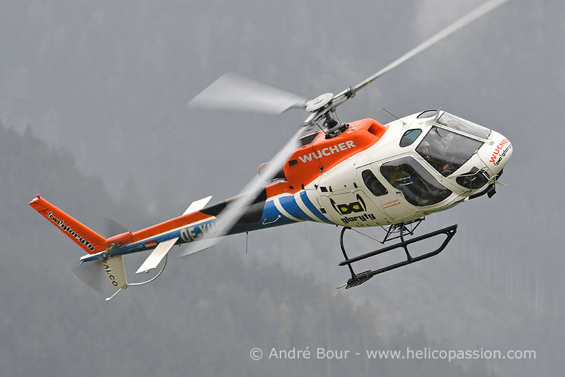 Hélicoptère AS350 B3 Ecureuil OE-XHE WUCHER