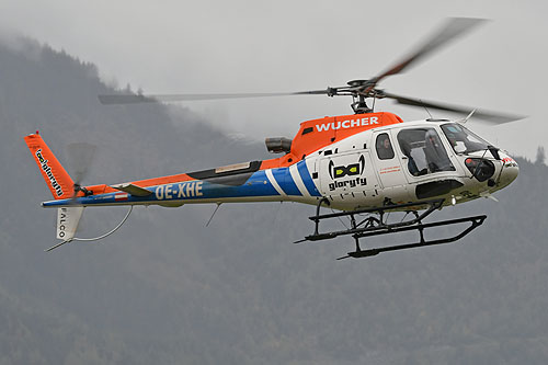 Hélicoptère AS350 B3 Ecureuil OE-XHE WUCHER