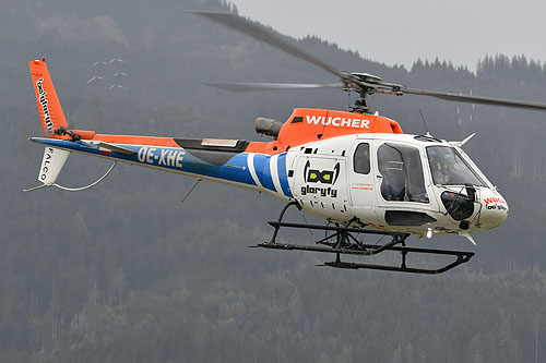 Hélicoptère AS350 B3 Ecureuil OE-XHE WUCHER