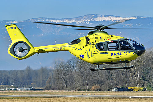 Hélicoptère H135 F-HLCI SAMU 73