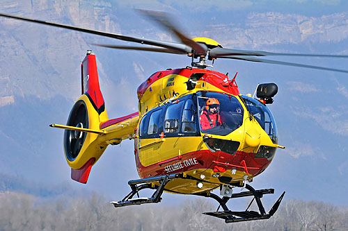 Hélicoptère H145 F-ZBQP Sécurité Civile