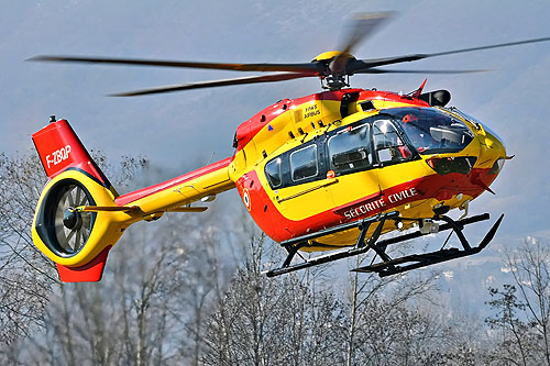 Hélicoptère H145 F-ZBQP Sécurité Civile