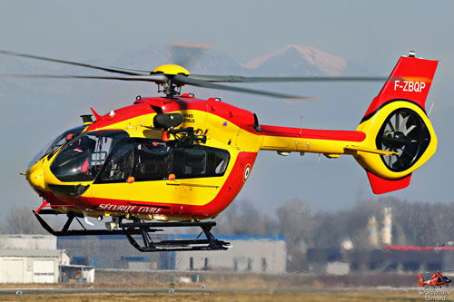 Hélicoptère H145 F-ZBQP Sécurité Civile