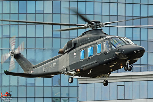 Hélicoptère AW139 F-HHJM d'HELI 3A