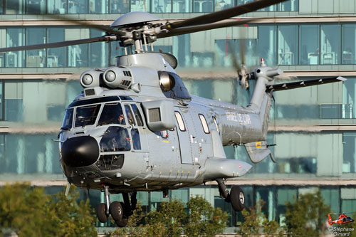 Hélicoptère AS332 L1 SuperPuma FU de l'Armée de l'Air