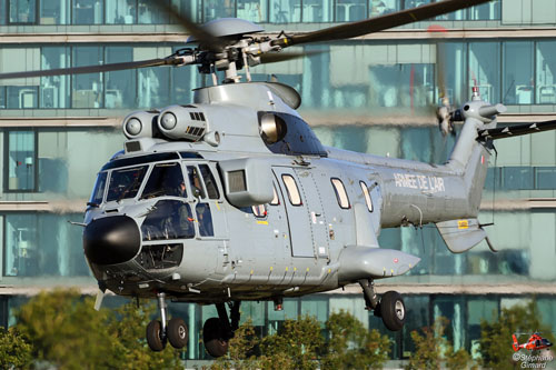 Hélicoptère AS332 L1 SuperPuma FU de l'Armée de l'Air