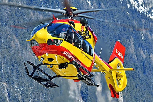 Hélicoptère H145 D3 F-ZBQN de la Sécurité Civile