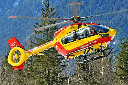 Hélicoptère H145 D3 F-ZBQN de la Sécurité Civile