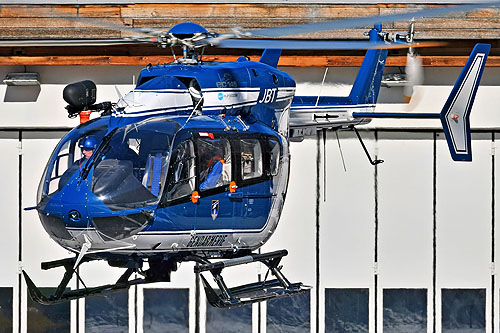 Hélicoptère EC145 JBT de la Gendarmerie Nationale