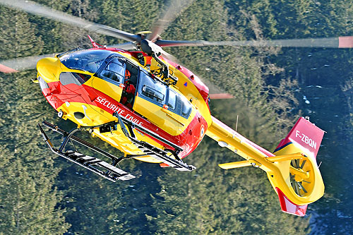 Hélicoptère H145 D3 F-ZBQN de la Sécurité Civile