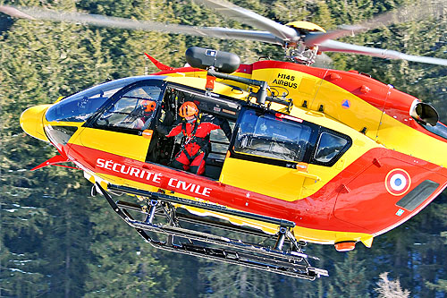 Hélicoptère H145 D3 F-ZBQN de la Sécurité Civile