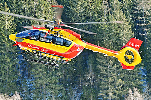 Hélicoptère H145 D3 F-ZBQN de la Sécurité Civile