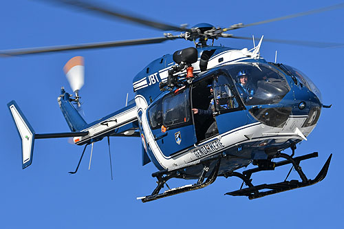 Hélicoptère EC145 JBT de la Gendarmerie Nationale