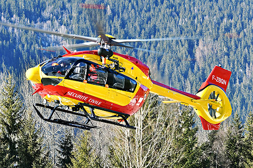 Hélicoptère H145 D3 F-ZBQN de la Sécurité Civile