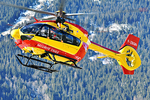 Hélicoptère H145 D3 F-ZBQN de la Sécurité Civile