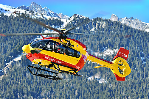 Hélicoptère H145 D3 F-ZBQN de la Sécurité Civile