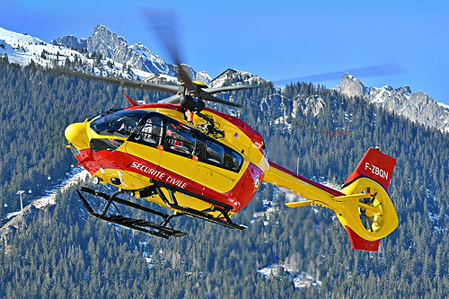 Hélicoptère H145 D3 F-ZBQN de la Sécurité Civile