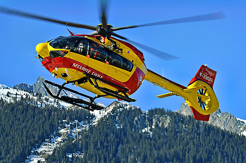 Hélicoptère H145 D3 F-ZBQN de la Sécurité Civile