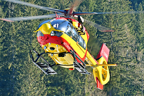 Hélicoptère H145 D3 F-ZBQN de la Sécurité Civile