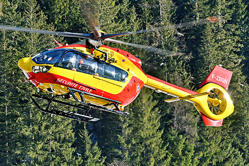 Hélicoptère H145 D3 F-ZBQN de la Sécurité Civile