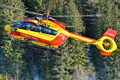 Hélicoptère H145 D3 F-ZBQN de la Sécurité Civile