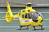 Hélicoptère H135 F-HUMS du SAMU 02