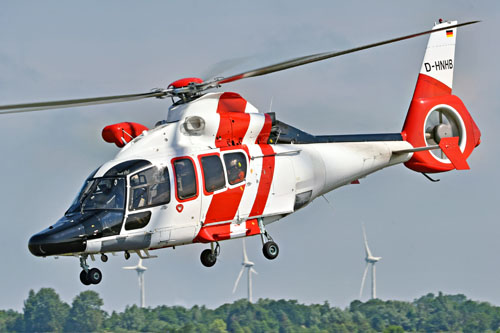 Hélicoptère de secours H155 D-HNHB Northern Rescue 01