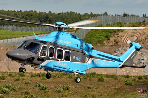 Hélicoptère de secours AW139 SE-JSN Suède