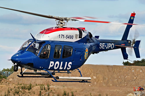 Hélicoptère Bell 429 SE-JPO Polis Suède