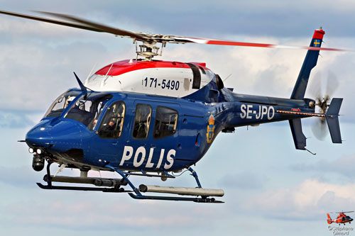 Hélicoptère Bell 429 SE-JPO Polis Suède