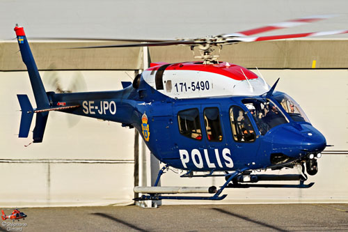 Hélicoptère Bell 429 SE-JPO Polis Suède