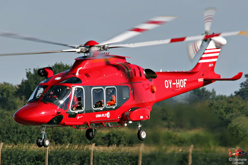 Hélicoptère AW169 OY-HOF Unifly