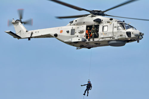 Hélicoptère NH90 Marine Belgique