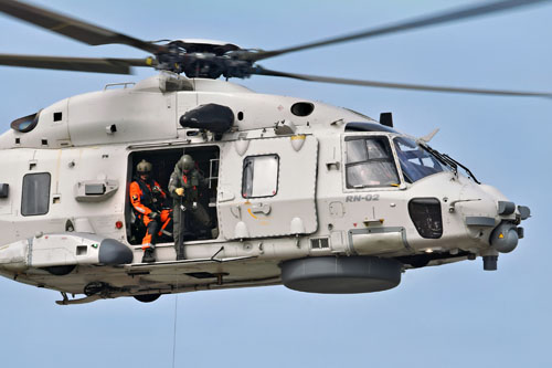 Hélicoptère NH90 Marine Belgique