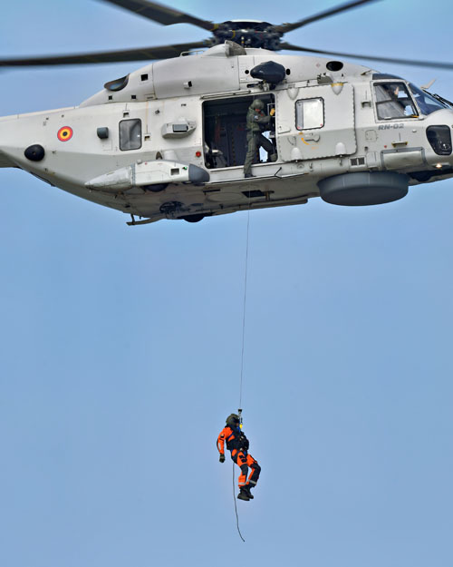 Hélicoptère NH90 Marine Belgique