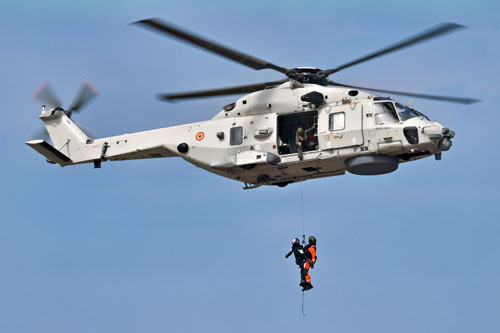 Hélicoptère NH90 Marine Belgique