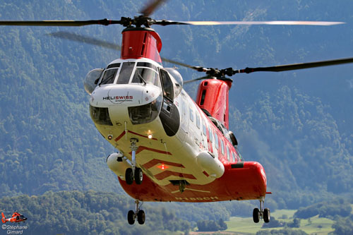 Hélicoptère KV107 N185CH HELISWISS INTERNATIONAL