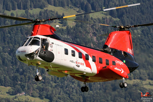 Hélicoptère KV107 N185CH HELISWISS INTERNATIONAL