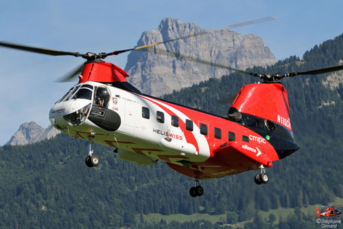 Hélicoptère KV107 N185CH HELISWISS INTERNATIONAL